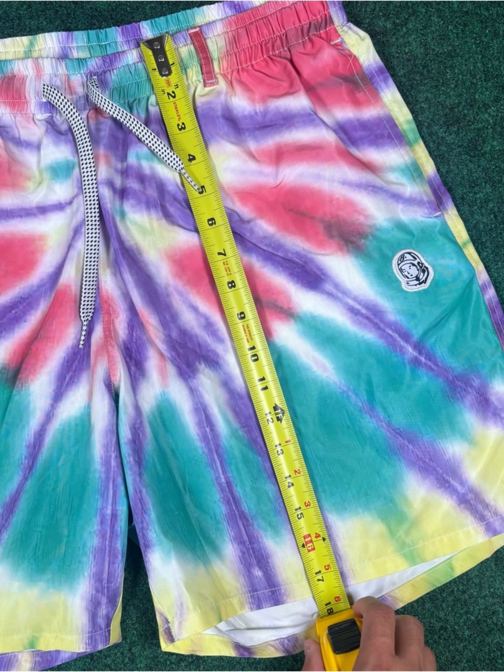 Billionaire Boys Club Tie Dye Swim Trunks Board Shorts XXL No Liner Drawstring - Picture 6 of 7